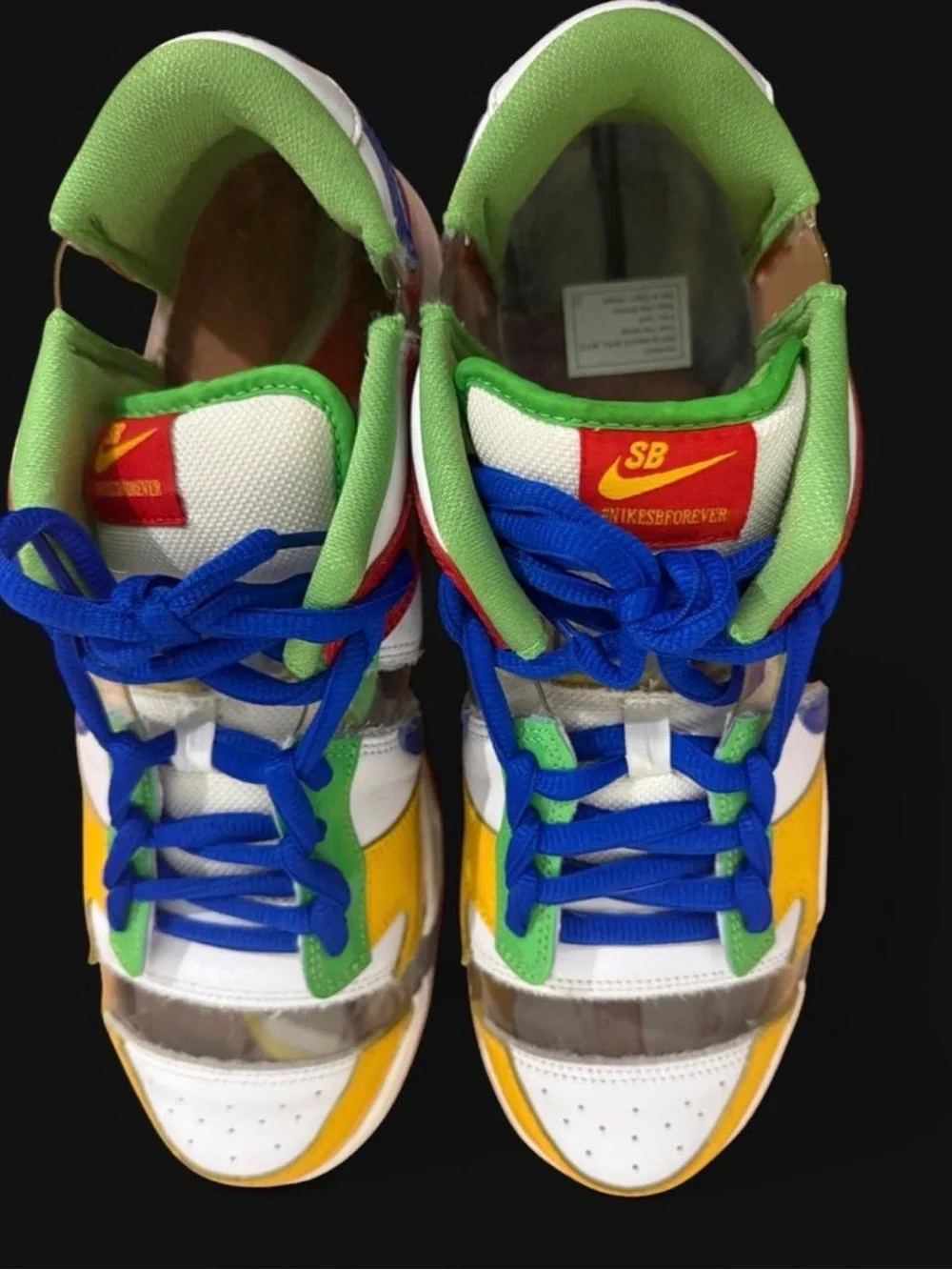 Nike EBay Multicolor SB Dunks Sneakers